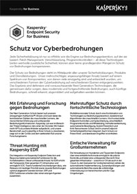 Die Next Generation Technologien von Kaspersky Endpoint Security